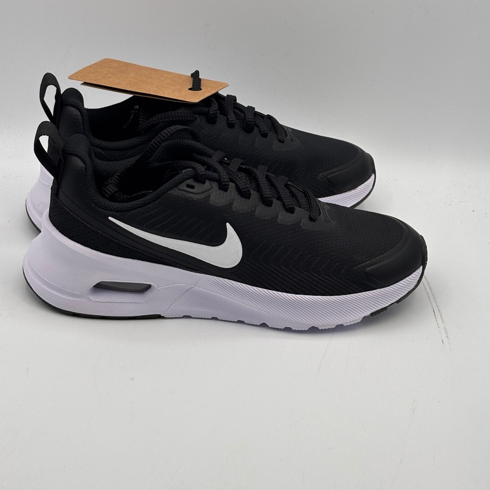 Nike Air Max Nuaxis Shoes Womens Size 7 Black White Running HF1233-001
